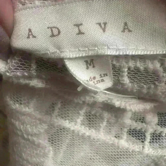 ADIVA Lace Boho Vintage Style Lace Kimono NWT - So Chic Size M 🖤 - Picture 3 of 7